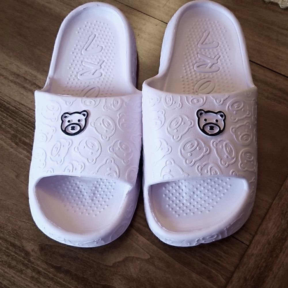 Foam slides purple 9.5